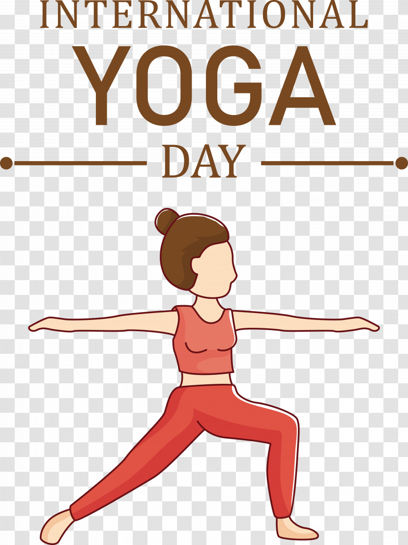 Yoga Cartoon International Day Of Yoga Drawing Vector Transparent PNG