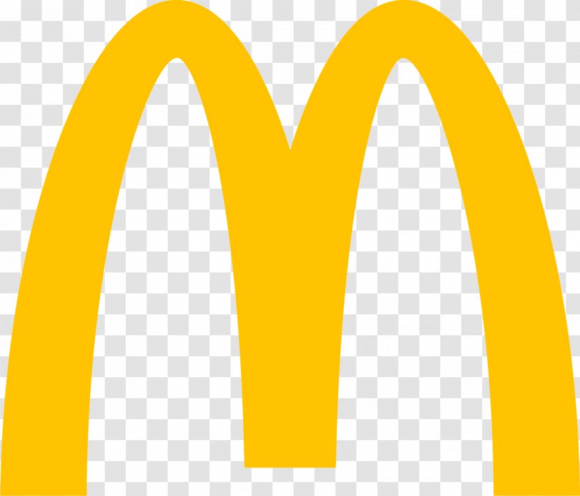 Yellow Angle Font - McDonald's Logo Transparent PNG