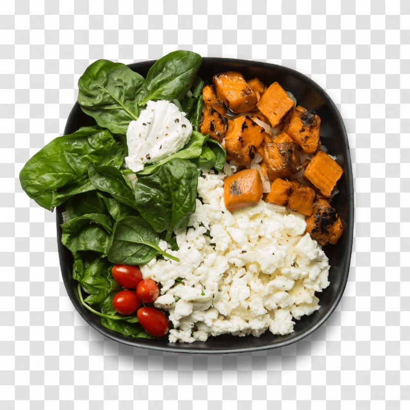 Vegetarian Cuisine Breakfast Goat Cheese Spinach Salad Scrambled Eggs Transparent PNG