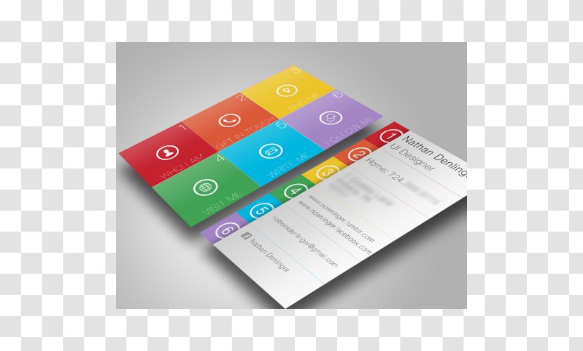 Business Cards Brand Printing Marketing Tracing Paper - Color Transparent PNG
