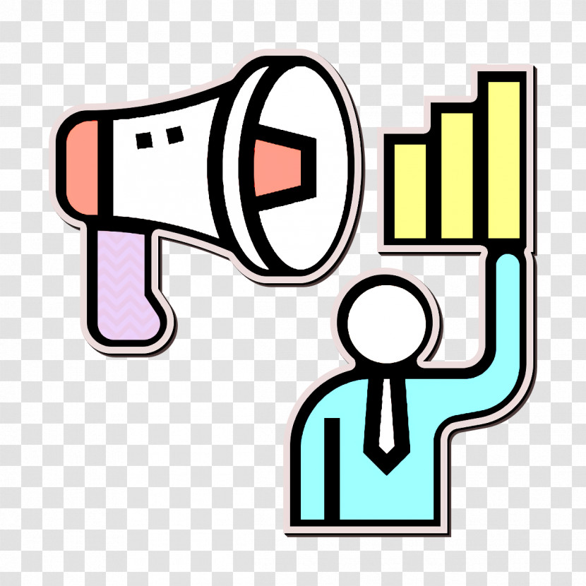 Business And Finance Icon Consumer Behaviour Icon Megaphone Icon Transparent PNG