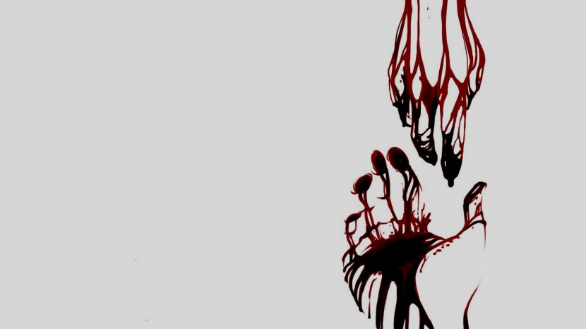 Desktop Wallpaper Blood High-definition Television Video 1080p - Flower - Hand Saw Transparent PNG