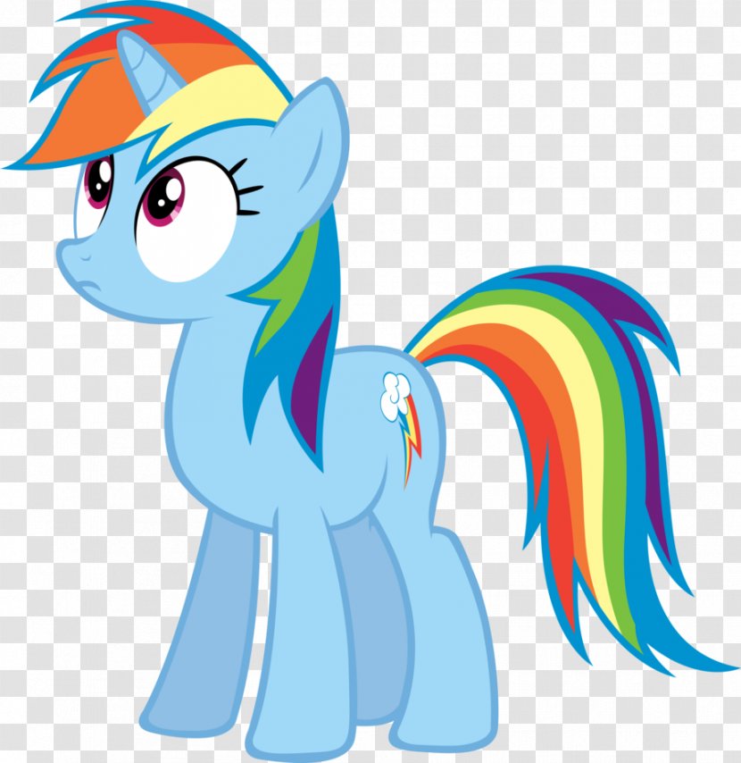 Rainbow Dash Twilight Sparkle Pony Pinkie Pie Rarity - Horse - Unicorn Horn Transparent PNG