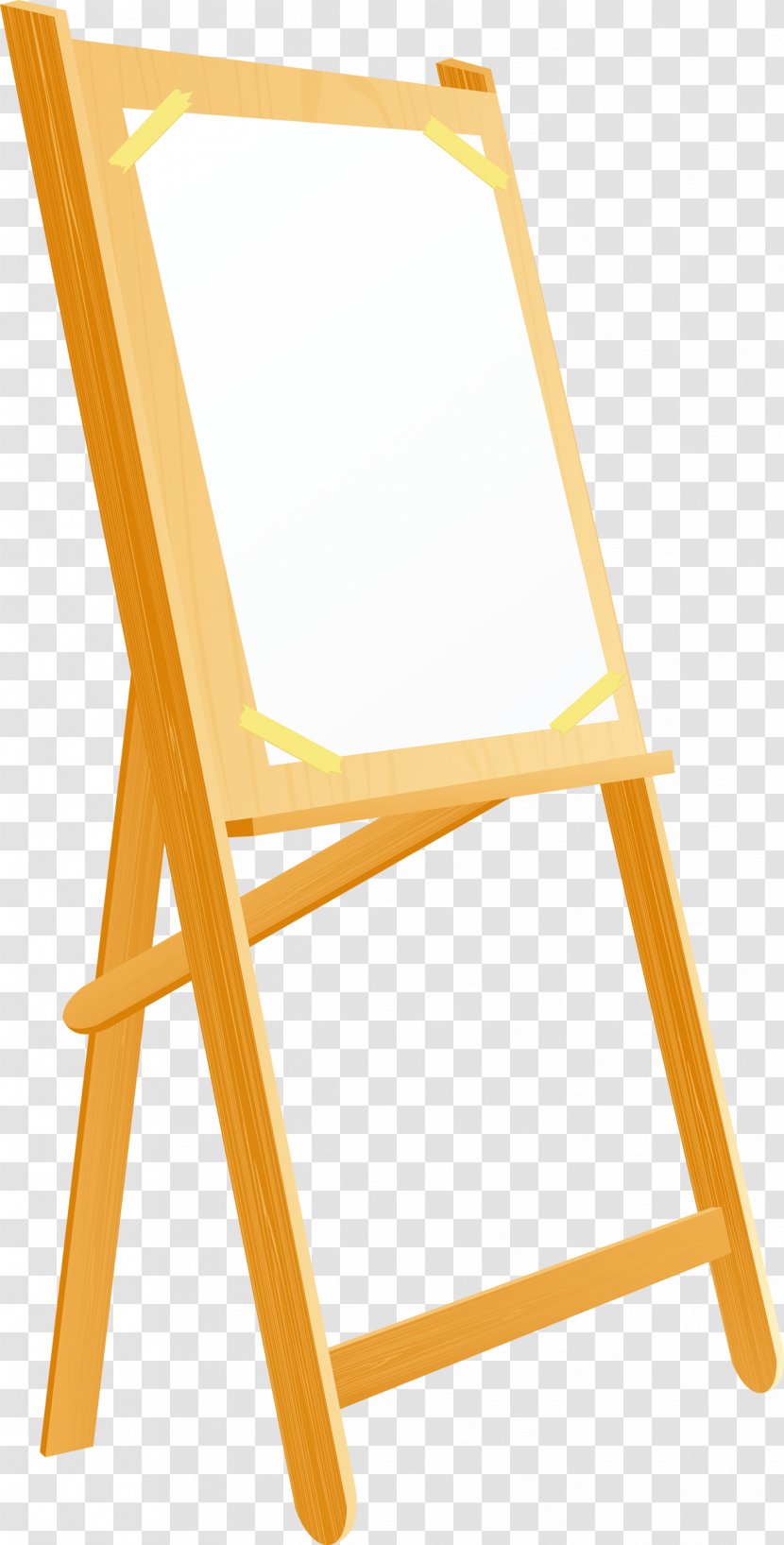 Engineering Drawing Painting - Easel - Canvas Transparent PNG