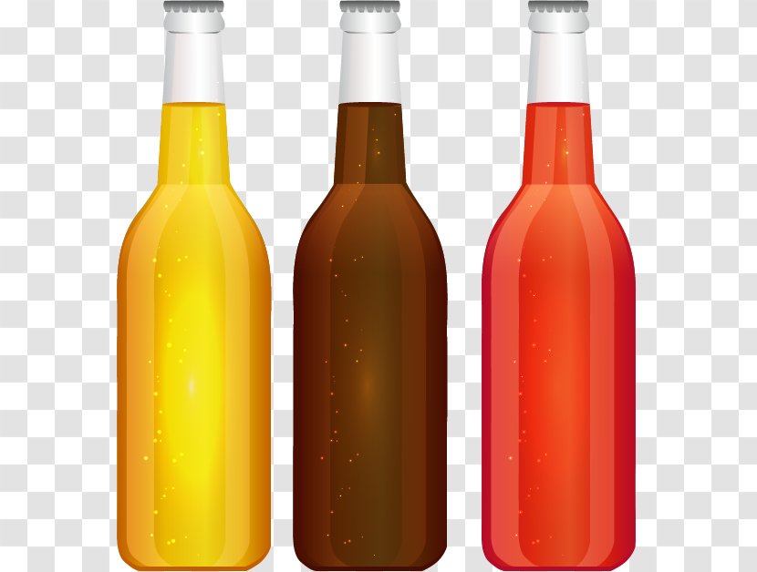 Cocktail Beer Soft Drink Wine - Color Vector Material Download, Transparent PNG