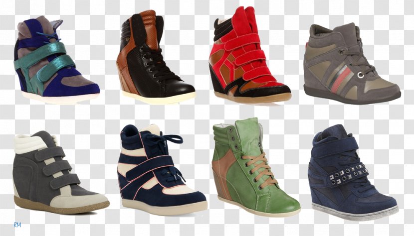 Sneakers Boot Platform Shoe Court - Lace Transparent PNG