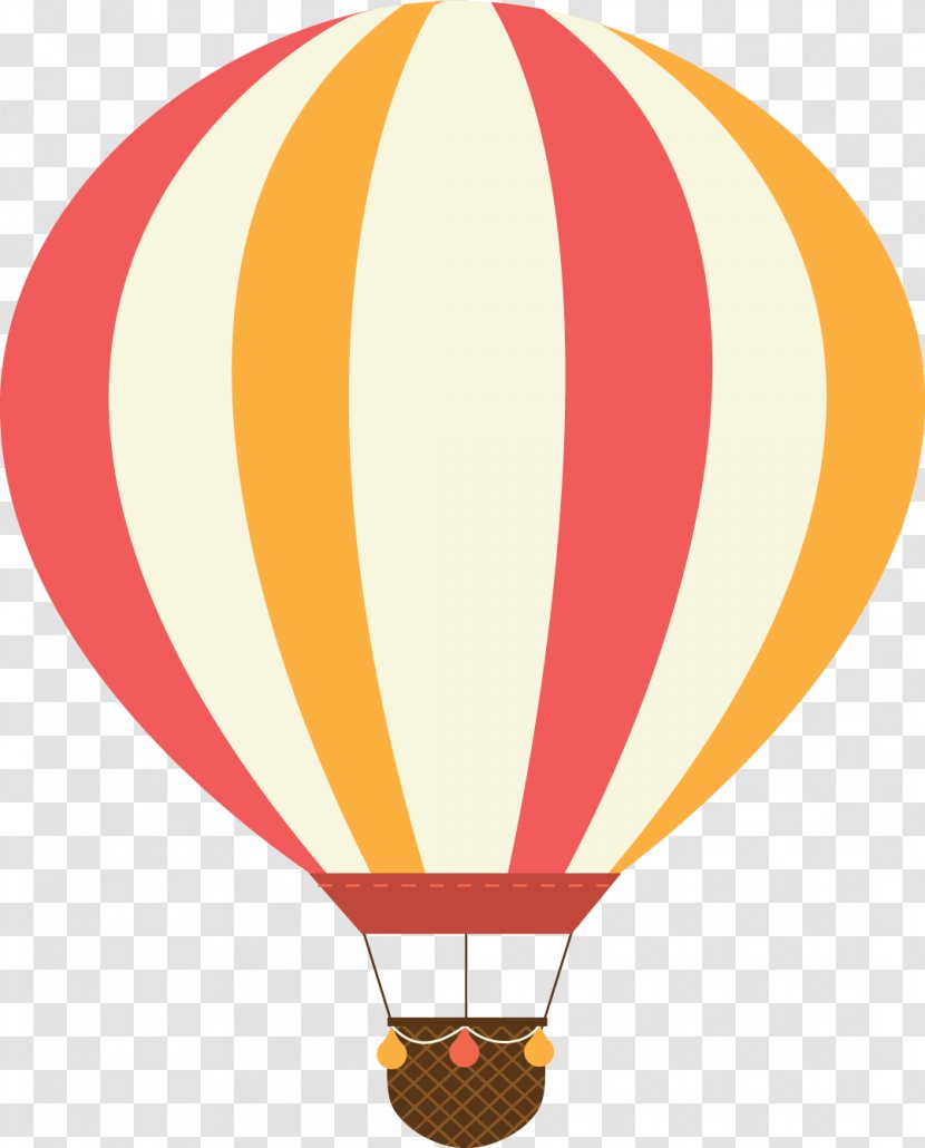 Hot Air Balloon Flight Aerostat Clip Art - Yellow Transparent PNG