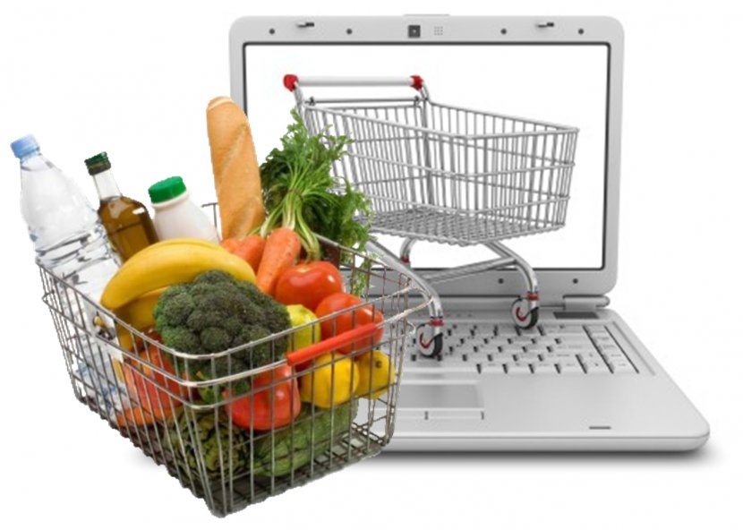 Grocery Store Online Grocer Delivery Shopping - Supermarket - Market Transparent PNG