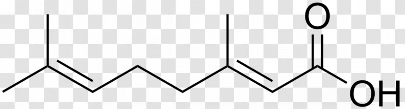 Geranic Acid Dicarboxylic Molecule - Symbol Transparent PNG