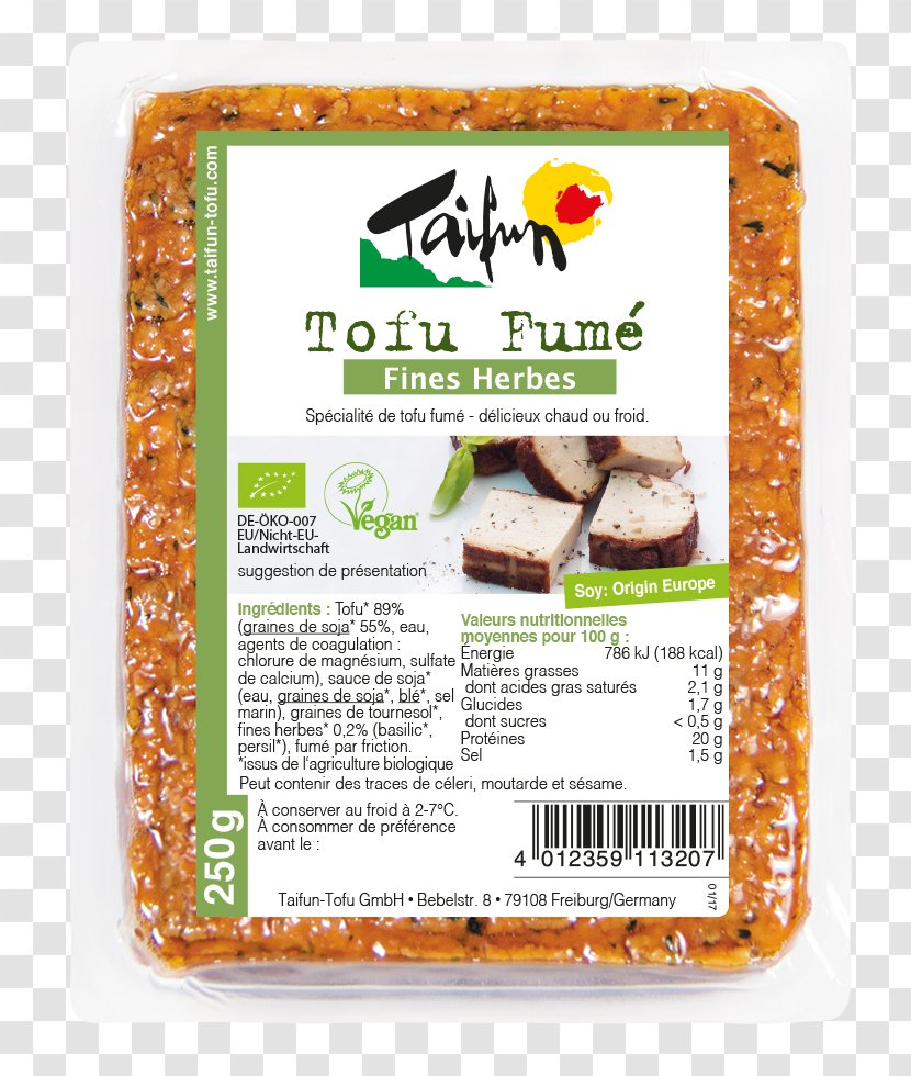 Vegetarian Cuisine Tofu Fines Herbes Smoking - Food - Fine Herbs Transparent PNG
