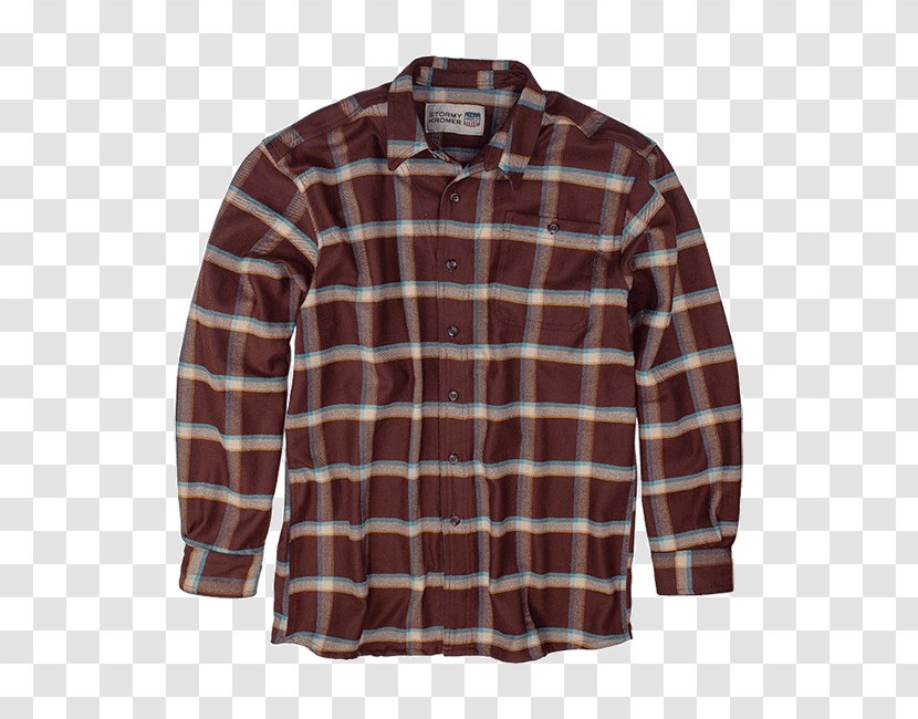 Long-sleeved T-shirt Tartan Flannel - Longsleeved Tshirt Transparent PNG
