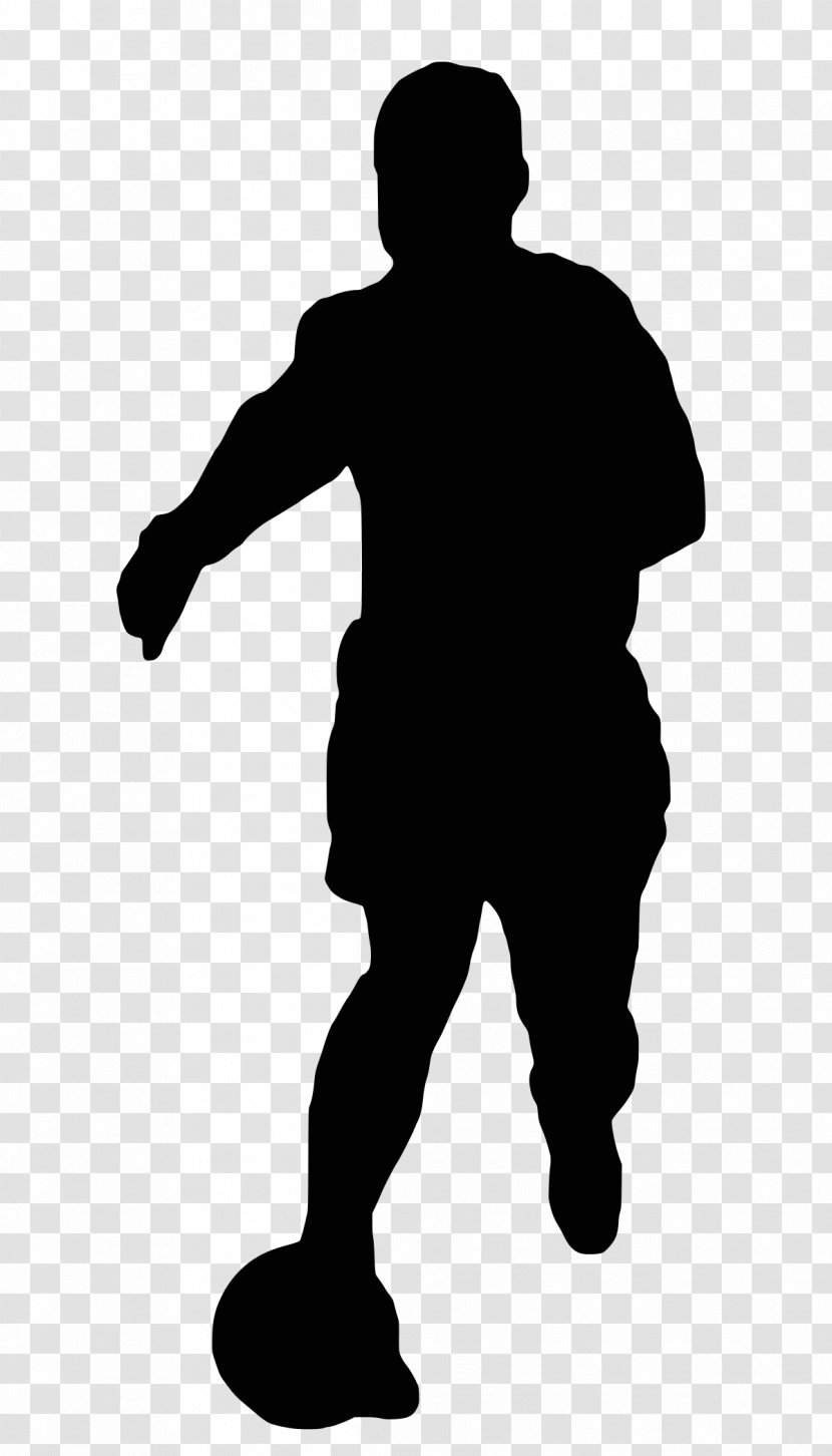 Football Player Premier League Silhouette - Arm Transparent PNG