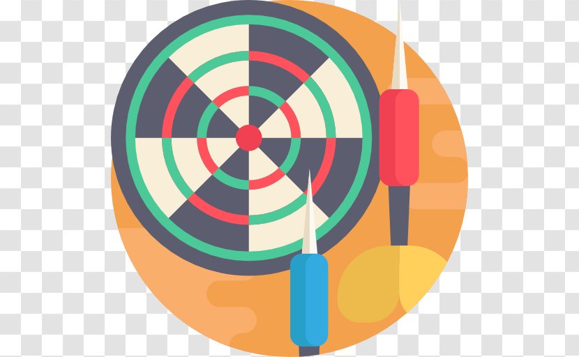 Clip Art Target Archery Product Design - Dartboard - Dart Weapon Transparent PNG