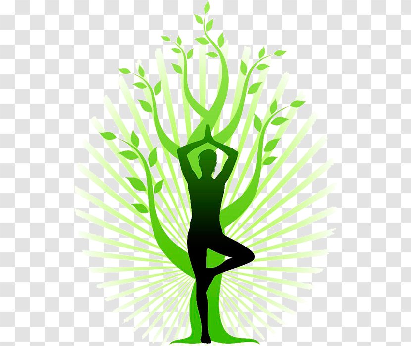 Vriksasana Yoga Posture Tadasana - Hand Transparent PNG