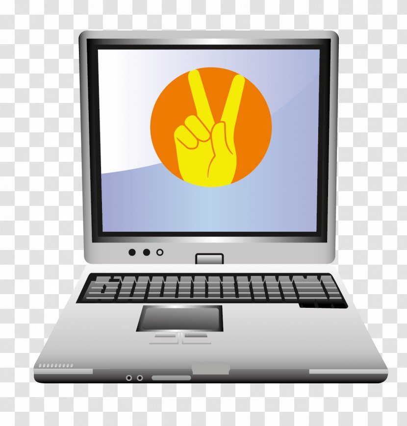 Laptop Desktop Computers Download - Multimedia - Vector Transparent PNG