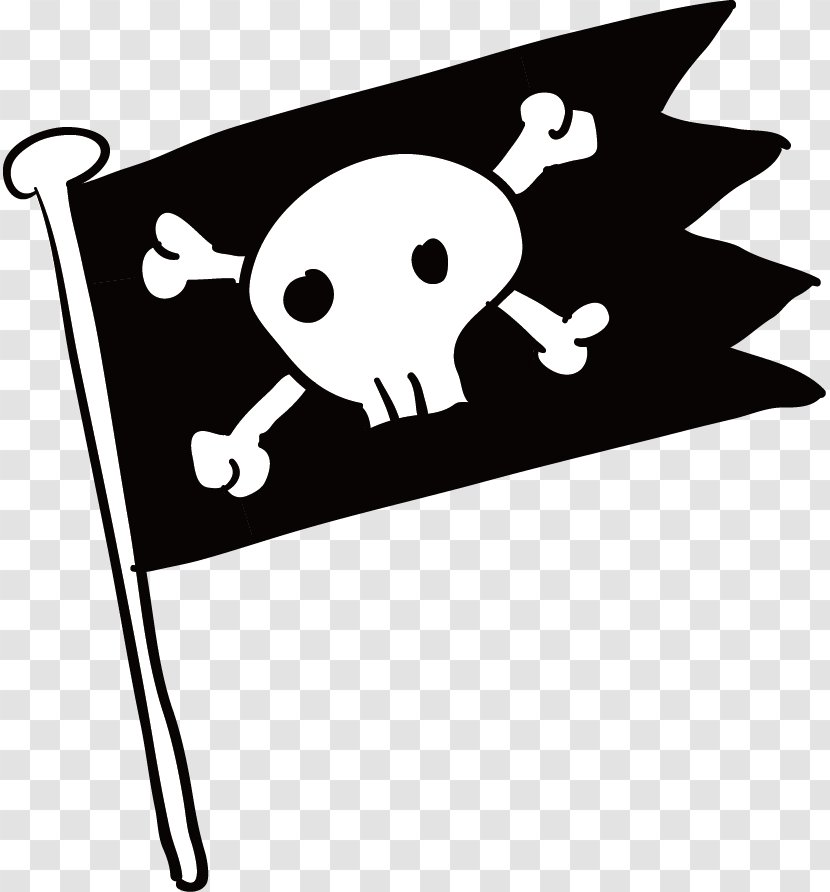 Piracy Flag Jolly Roger - Fictional Character - Pirate Transparent PNG