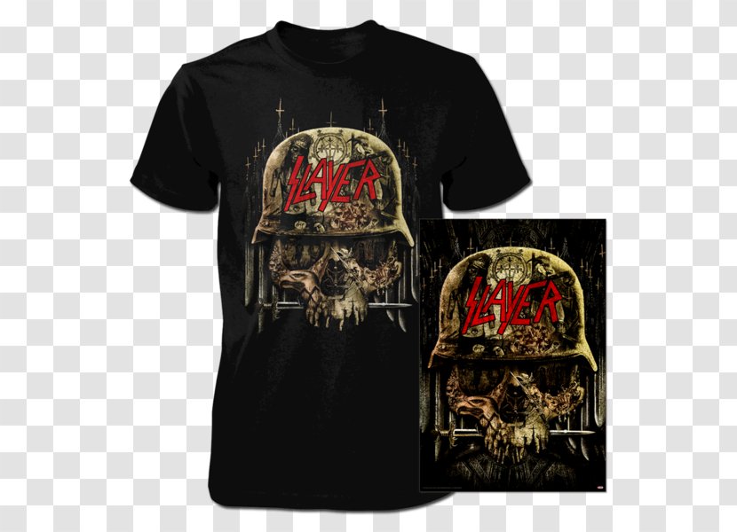 Slayer Farewell Tour Concert Repentless Musical Ensemble - Sleeve - T-shirt Transparent PNG