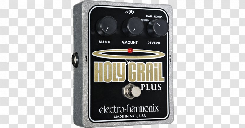 Electro-Harmonix Holy Grail Plus Effects Processors & Pedals Nano Reverberation - Frame - Guitar Transparent PNG