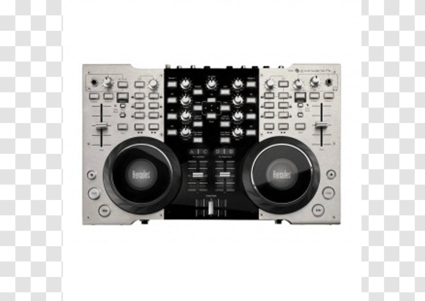 DJ Controller Disc Jockey Audio Mixers Virtual Mixer - Frame - Dj Console Transparent PNG