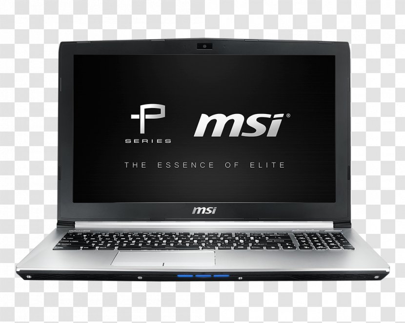 Laptop MSI PE60 Intel Core I7 Computer - Personal Transparent PNG