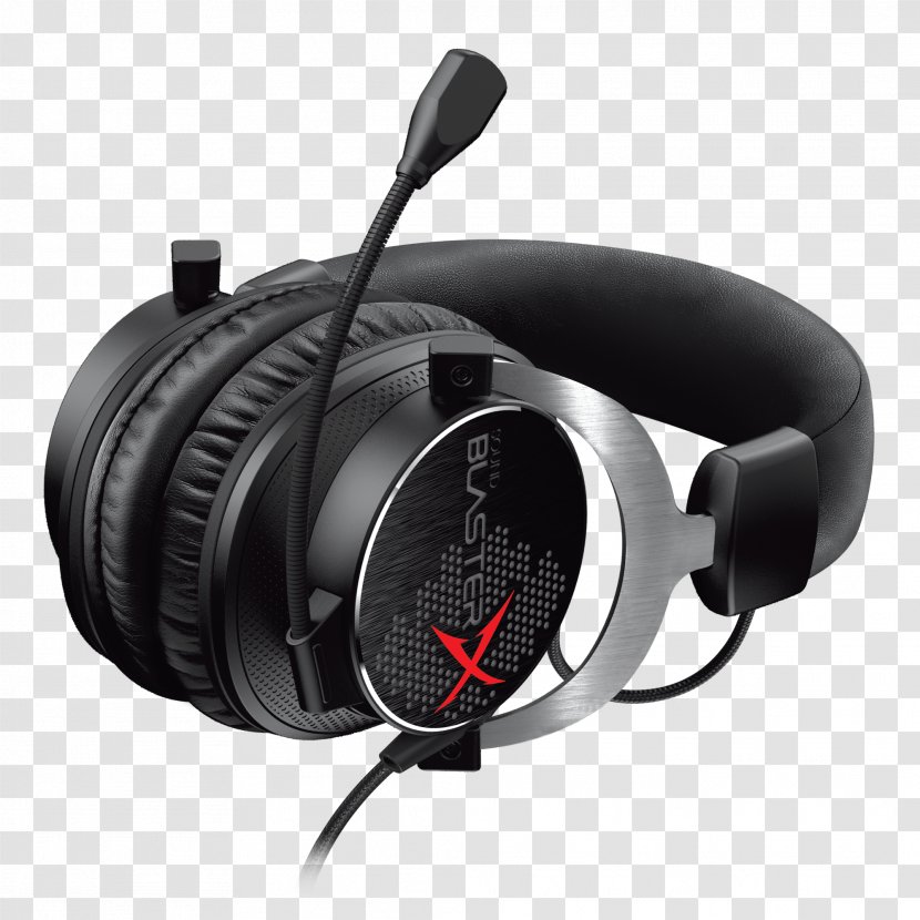 Microphone Headset Creative Sound BlasterX H5 Headphones - Technology Transparent PNG