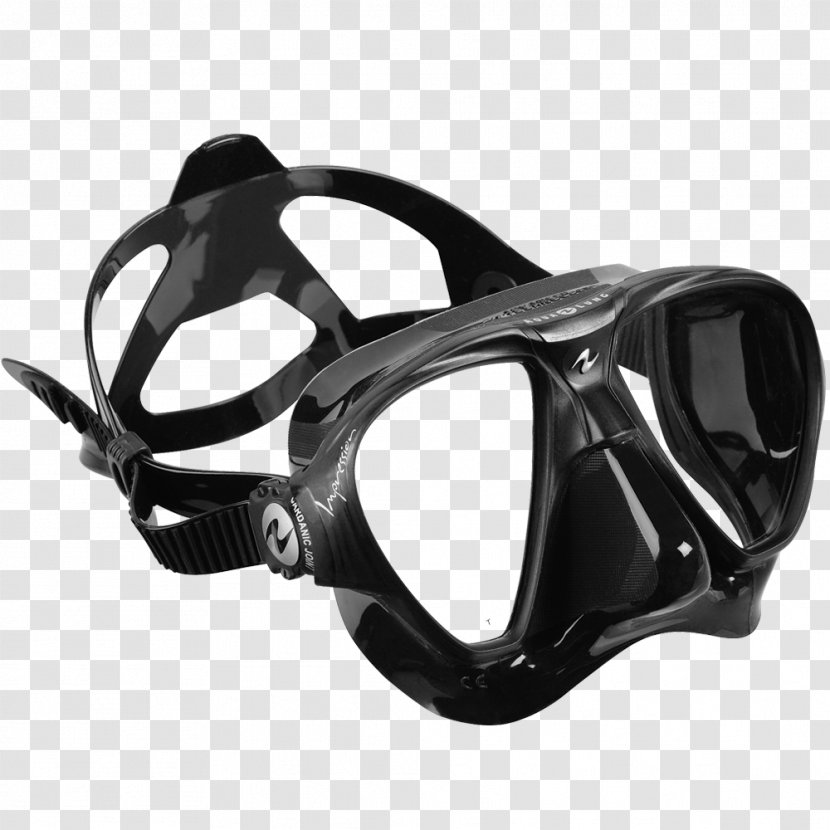 Aqua-Lung Diving & Snorkeling Masks Scuba Set Aqua Lung/La Spirotechnique - Goggles - Impression Transparent PNG