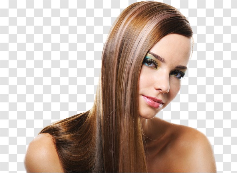 Hair Iron Highlighting Transplantation Straightening - Beauty Parlour - Model Transparent PNG