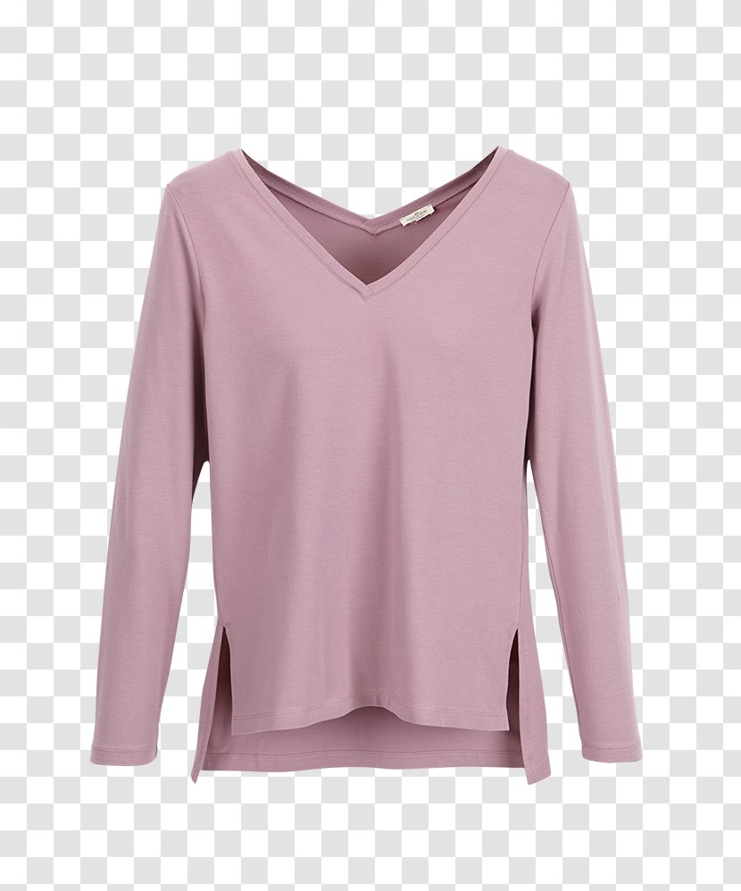 Long-sleeved T-shirt Shoulder Blouse - Clothing Transparent PNG