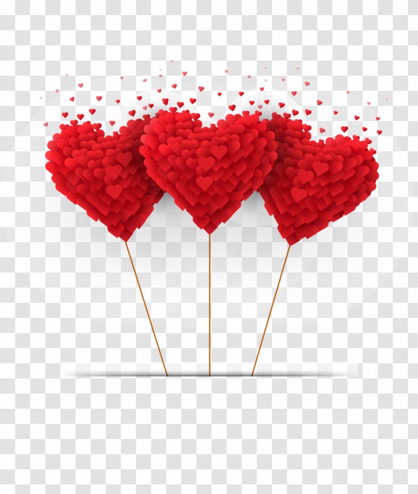 Valentine's Day Love Stock Photography - Balloon - Hearts Transparent PNG