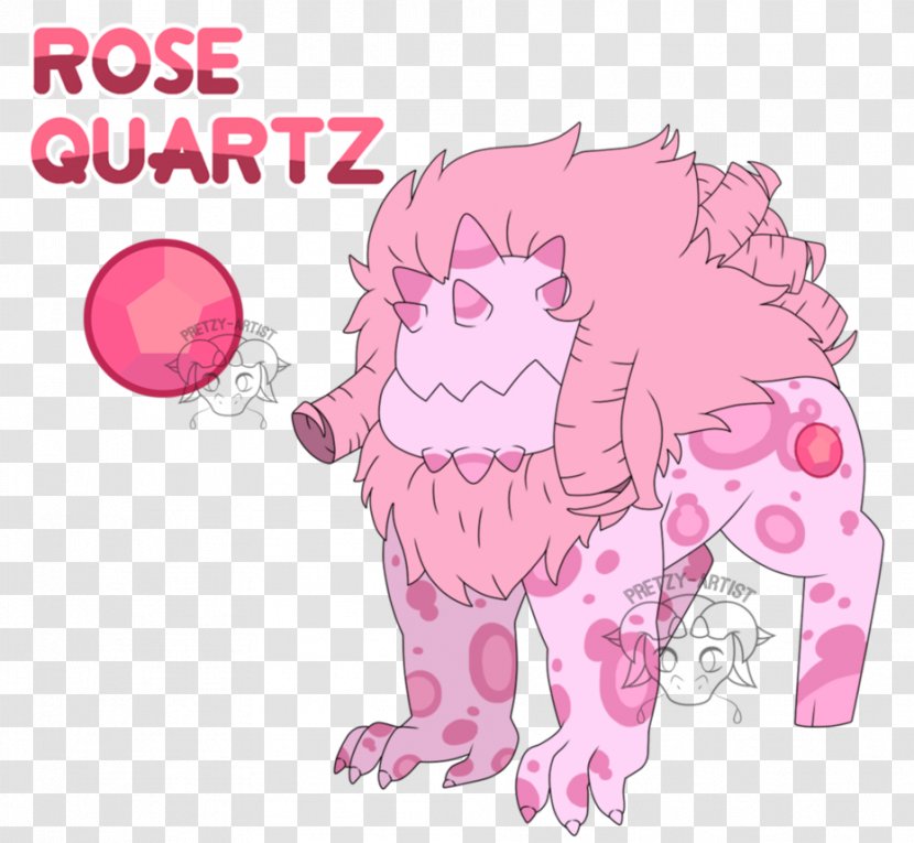 Rose Quartz Steven Universe: Save The Light Crystal System Jasper - Silhouette - Flower Transparent PNG