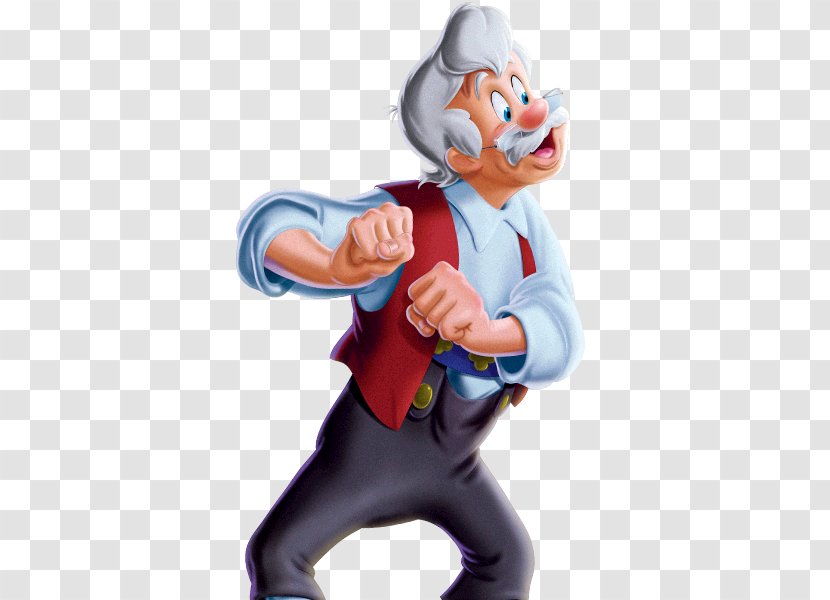 Geppetto Mickey Mouse Figaro Jiminy Cricket The Walt Disney Company - Fictional Character Transparent PNG