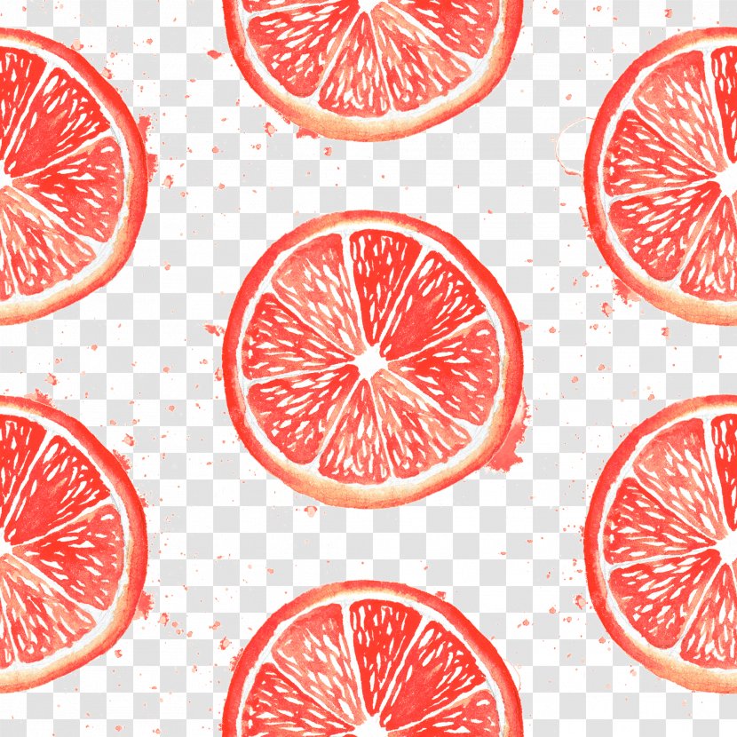 Grapefruit Pomelo Blood Orange - Food - Copy Populated Painted Transparent PNG