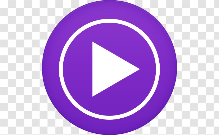 Purple Symbol Violet Circle - Magenta - Poweramp Transparent PNG