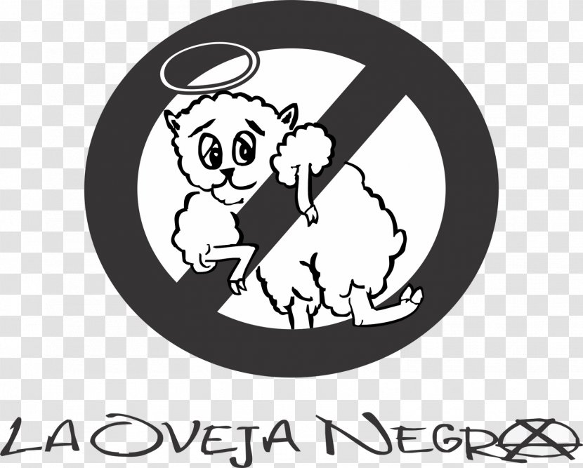 La Oveja Negra Cusco Black Sheep Viva El Peru Logo - Cartoon Transparent PNG