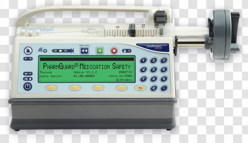 Infusion Pump Syringe Driver Intravenous Therapy Pharmaceutical Drug - Baxter International Transparent PNG