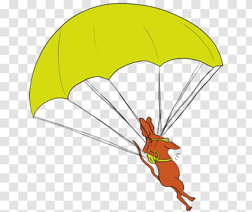 Clip Art Professor Hobby New Zealand - Parachuting Transparent PNG