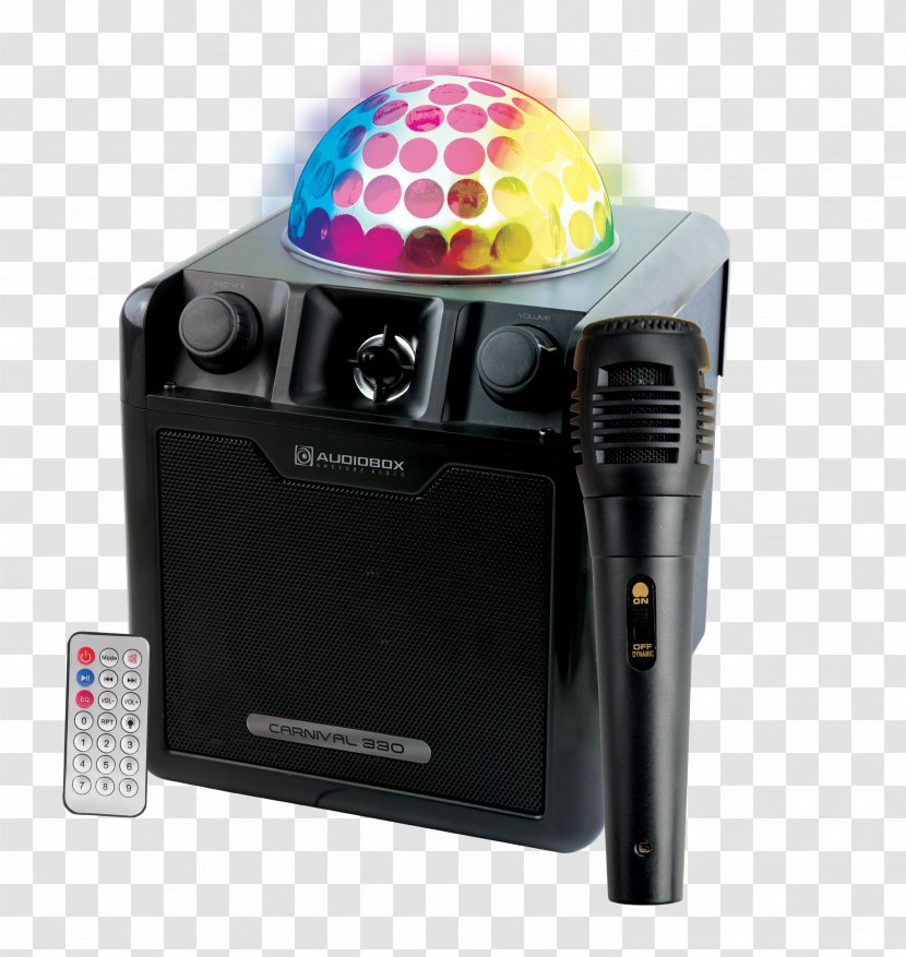 Microphone Loudspeaker Boombox Wireless Speaker Bluetooth - Cartoon Transparent PNG