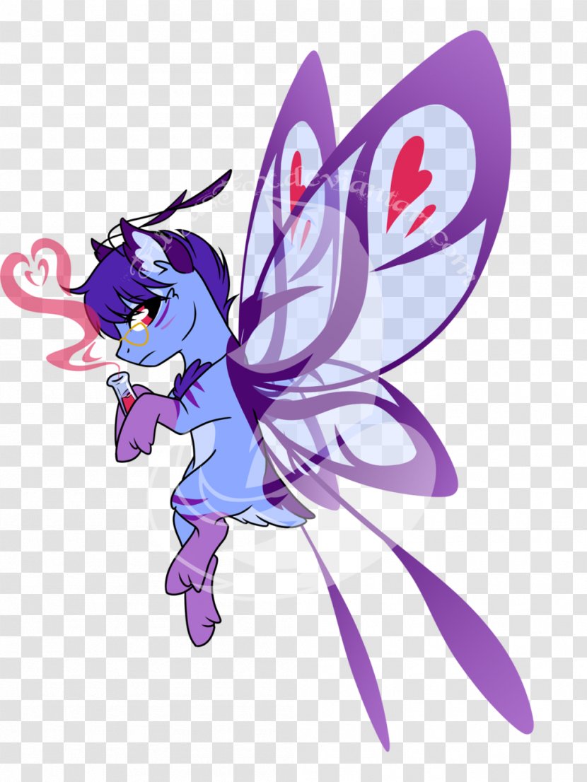 Butterfly Pony Art Love Fairy - Horse - Potion Transparent PNG