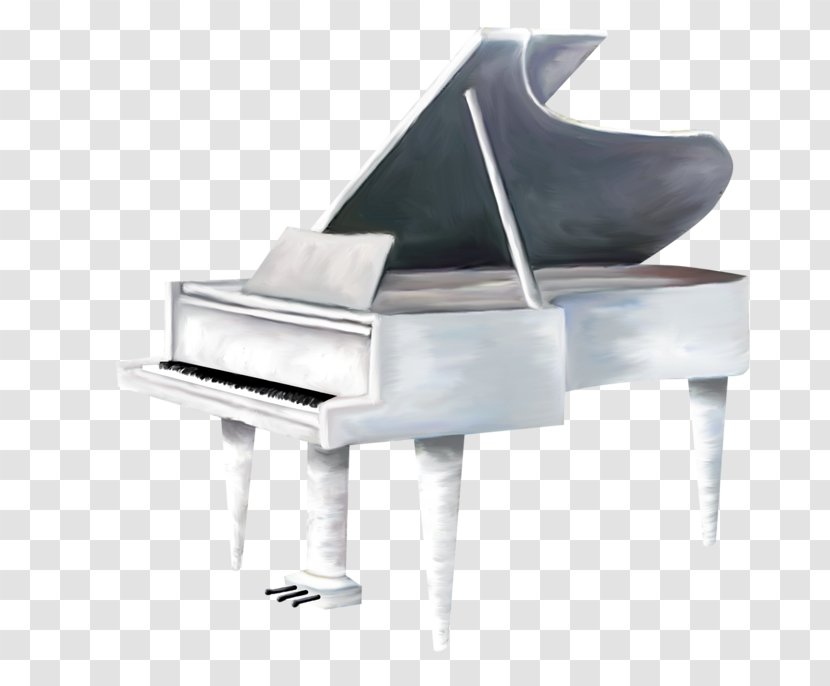 Fortepiano Spinet Digital Piano Musical Instruments - Heart Transparent PNG
