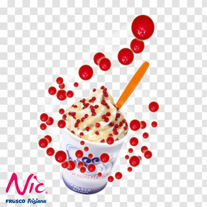 Ice Cream Milkshake Soft Serve NIC Nederland B.V. Strawberry - Cheesecake Transparent PNG