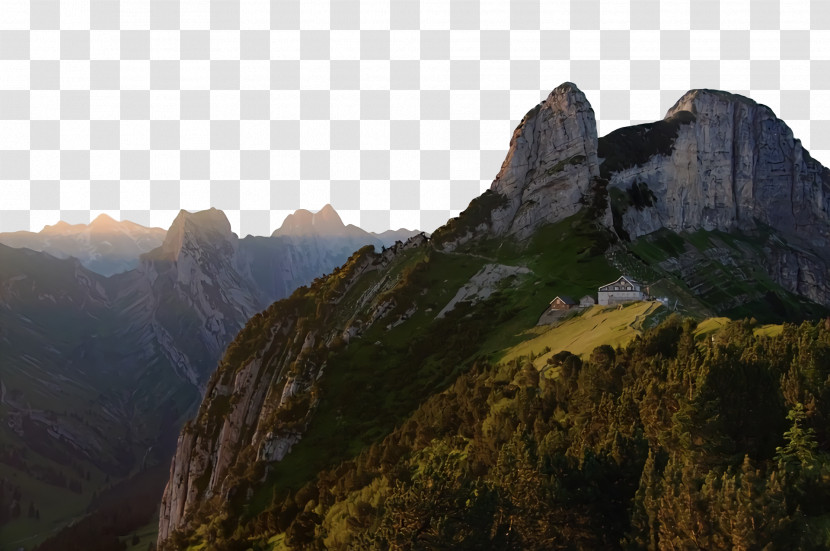 Mount Scenery Alps Hill Valley Escarpment Transparent PNG