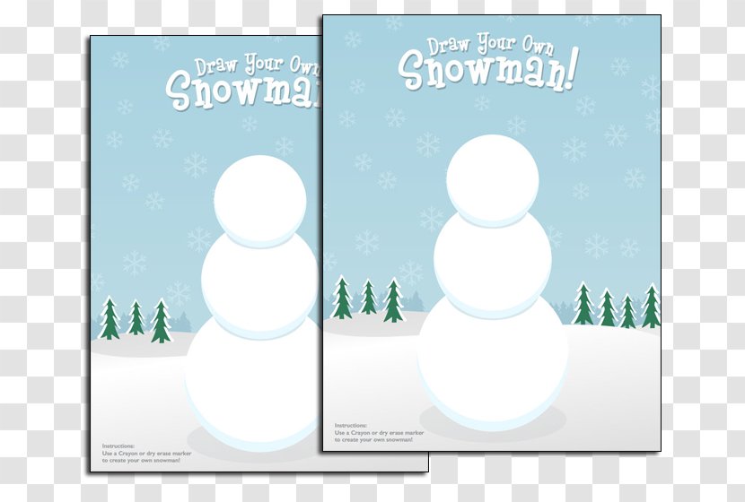 Product Design Brand Font - Snowman Fun Transparent PNG