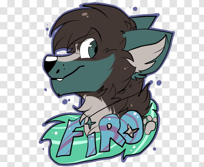 Furry Fandom Canidae Convention Dog Fan - Watercolor - Art Badge Transparent PNG