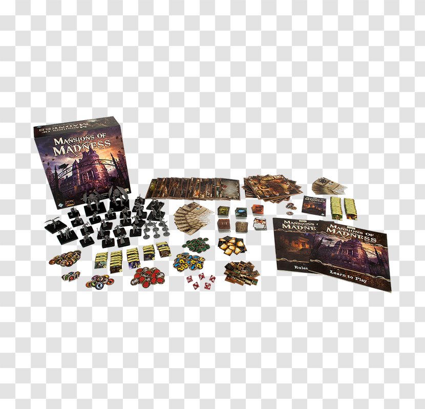 Fantasy Flight Games Mansions Of Madness Board Game Tabletop & Expansions - Designer Transparent PNG