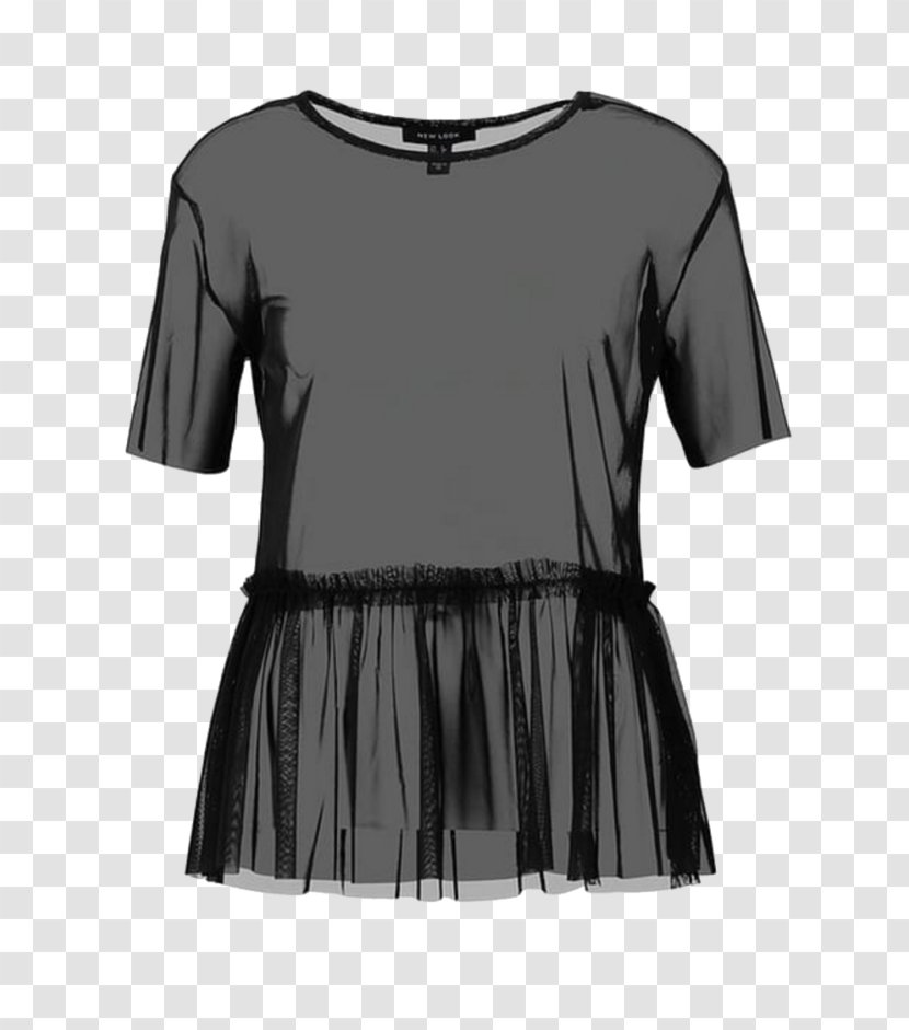 T-shirt Top Blouse Sleeve New Look - Dress - Fashion X Chin Transparent PNG