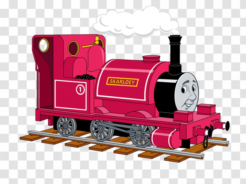 Rheneas Skarloey Locomotive Thomas Train Transparent PNG