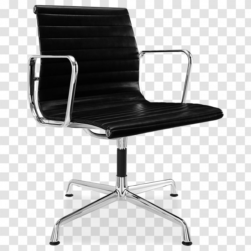 Eames Lounge Chair Charles And Ray Vitra Office & Desk Chairs Aluminum Group - Antonio Citterio Transparent PNG