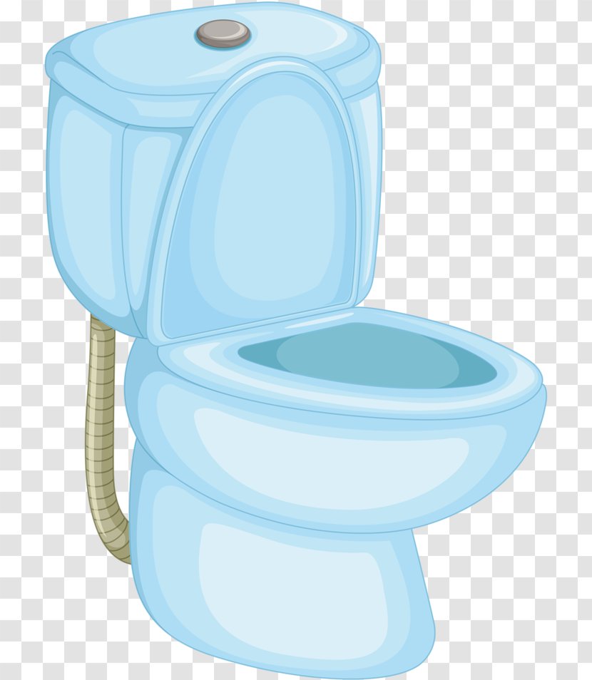 Bathroom Cartoon - Toilet - Plumbing Fixture Seat Transparent PNG