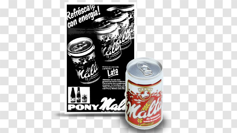 Fizzy Drinks Aluminum Can Energy Drink Tin Canning - Pony Malta Transparent PNG