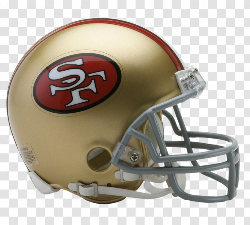 1996 San Francisco 49ers Season NFL 1964 American Football Helmets - Face Mask Transparent PNG